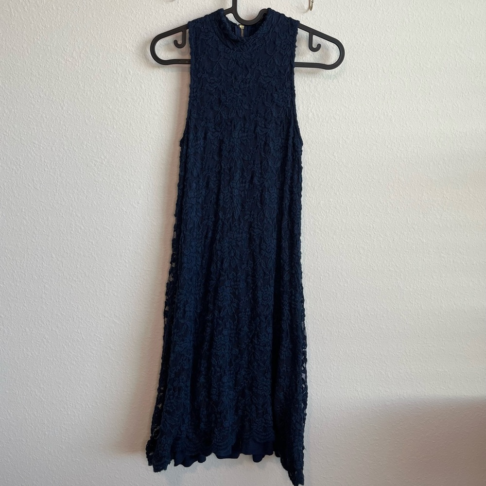 Navy blue dress